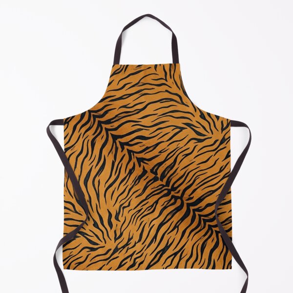 Item preview, Orange and Black Tiger Stripe Pattern designed and sold by 21 Tulips.