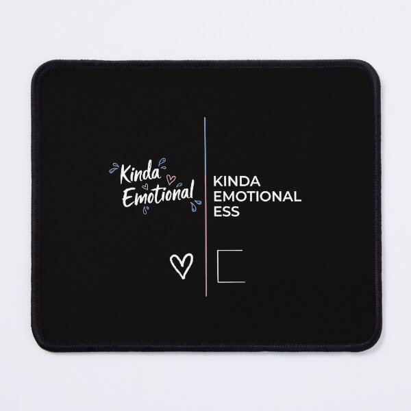 Item preview, Kinda Emotional Kinda Emotionless Funny Emotional Spectrum Apparel for Adults designed and sold by Redgiant87x.