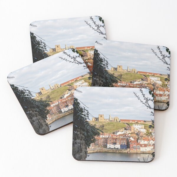 Item preview, Whitby Abbey and Harbour Framed View, Yorkshire, England designed and sold by Paul Thompson Photography.