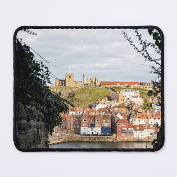 Item preview, Whitby Abbey and Harbour Framed View, Yorkshire, England designed and sold by Paul Thompson Photography.