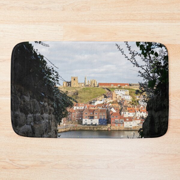 Item preview, Whitby Abbey and Harbour Framed View, Yorkshire, England designed and sold by Paul Thompson Photography.