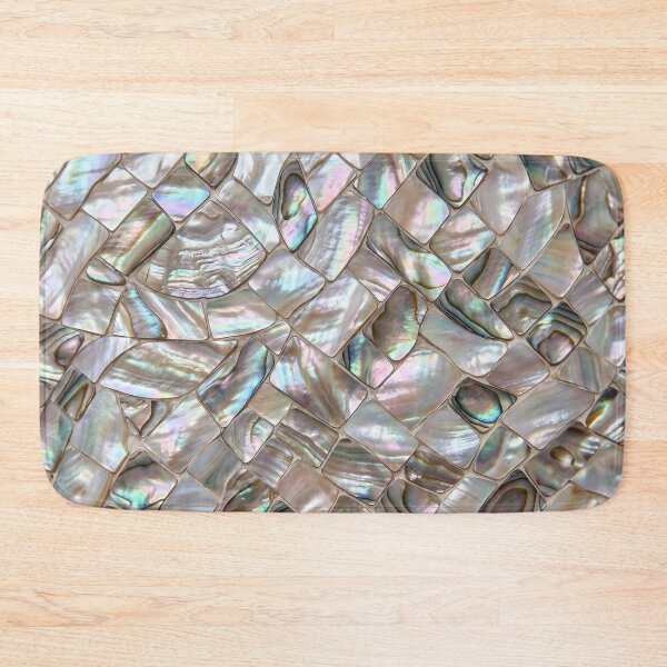 Item preview, Iridescent Mother of Pearl Abalone Mosaic Pattern designed and sold by 21 Tulips.