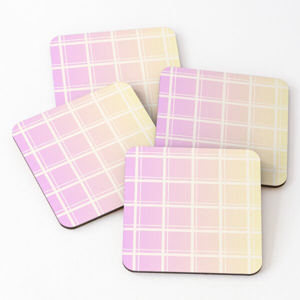 Item preview, Pastel Aesthetic Grid Pattern designed and sold by StudioSimplism.