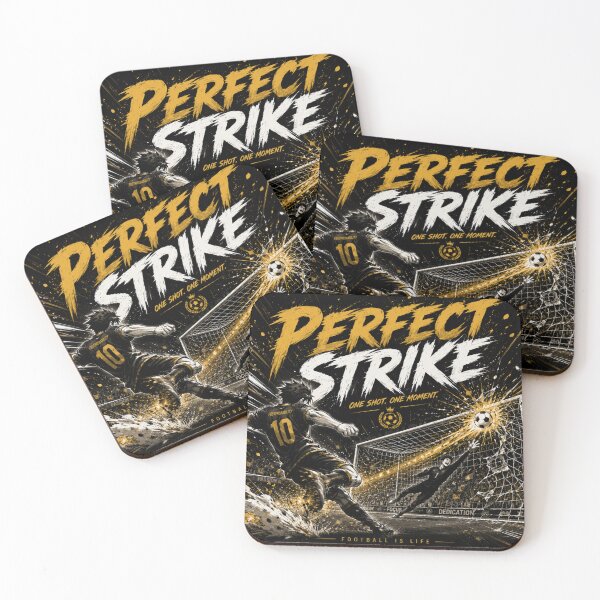 Item preview, Perfect Strike – Football Art Edition designed and sold by FootProbability.