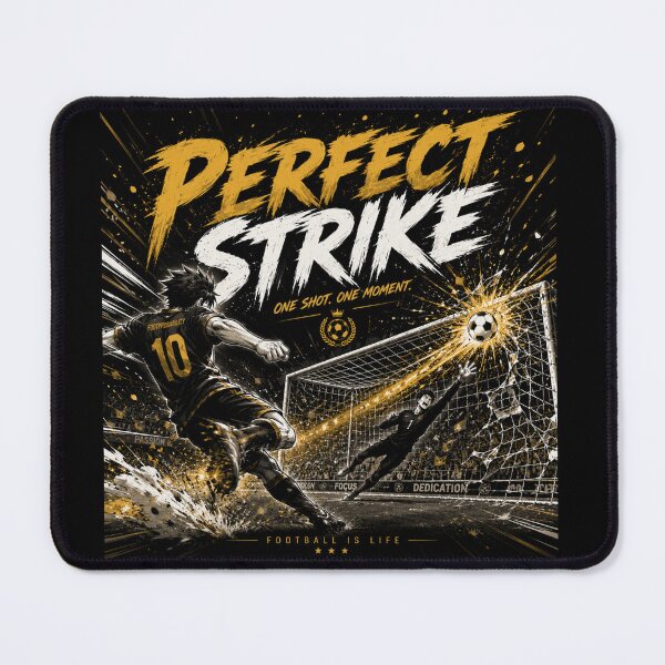 Item preview, Perfect Strike – Football Art Edition designed and sold by FootProbability.