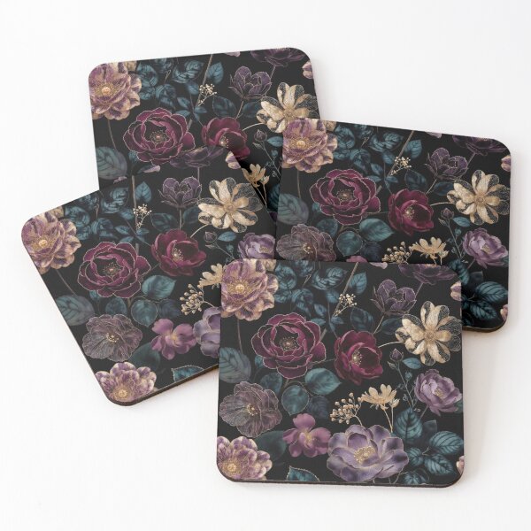 Item preview, Dark Floral Seamless Pattern, Moody Botanical Flower Print, Luxury Vintage Floral Design, Gothic Botanical Background, Elegant Surface Pattern PNG designed and sold by GalleryPeak.