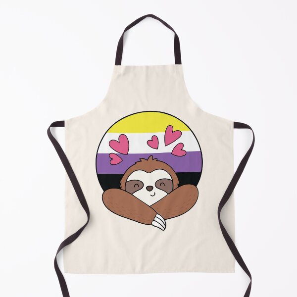 Item preview, LGBTQ Sloth - Cute Nonbinary Pride Design designed and sold by Cannaxes Studio.