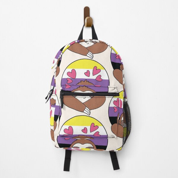 Item preview, LGBTQ Sloth - Cute Nonbinary Pride Design designed and sold by Cannaxes Studio.