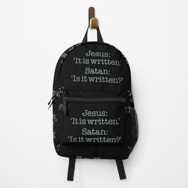Item preview, Jesus: 'It is written.' Satan: 'Is it written?' v.1 designed and sold by x1brett.