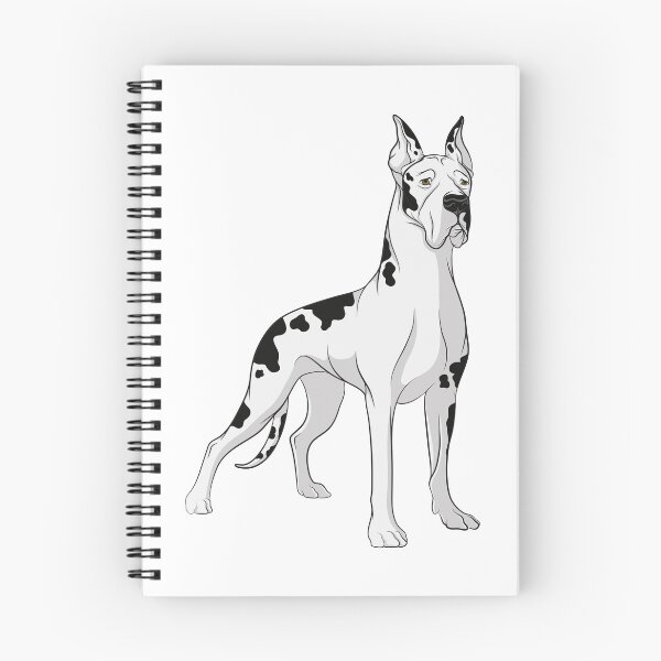 Item preview, Illustration of Great Dane. designed and sold by RizikCat.