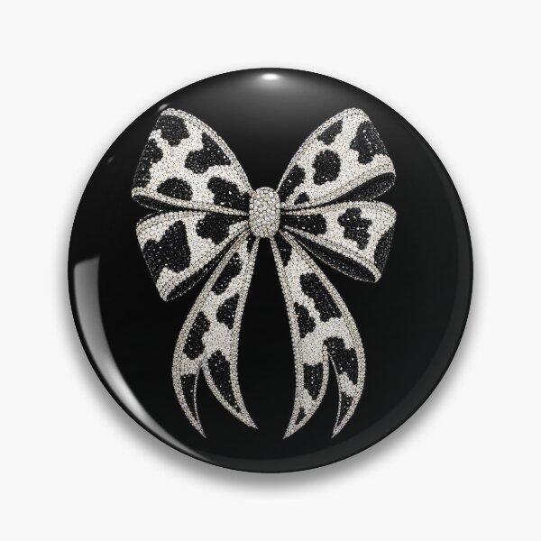 Item preview, Cow Print Glam Bow Rhinestone Mosaic | Western Cowgirl Crystal Bow | Luxury Gemstone Fashion Bow PNG | Sparkly Country Chic Graphic designed and sold by ColorSplash123.