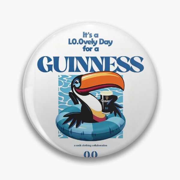 Item preview, Guinness 0.0 Summer Toucan Art designed and sold by Flyhigherphotos.