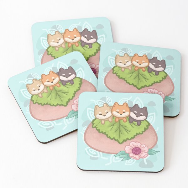 Item preview, Sakura Mochi Shiba  Dog designed and sold by Khotekmei.