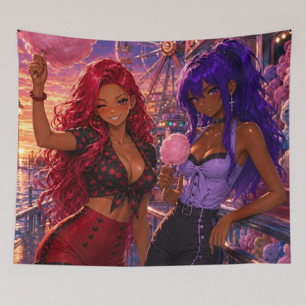 Item preview, Boardwalk Cotton Candy Showdown designed and sold by Sunset Deck Studio.