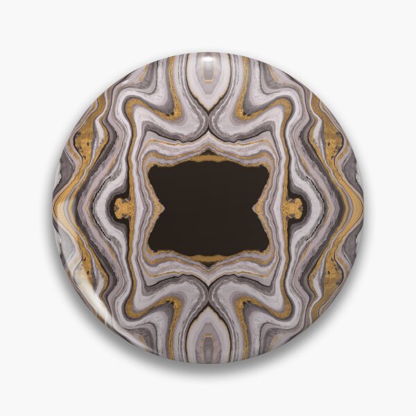Item preview, Gold Agate Marble Seamless Pattern | Luxury Black Gold Geode designed and sold by Dino-Lune.