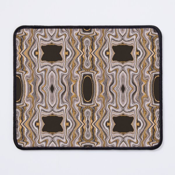 Item preview, Gold Agate Marble Seamless Pattern | Luxury Black Gold Geode designed and sold by Dino-Lune.