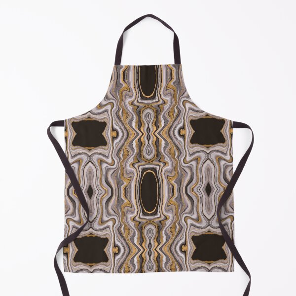 Item preview, Gold Agate Marble Seamless Pattern | Luxury Black Gold Geode designed and sold by Dino-Lune.