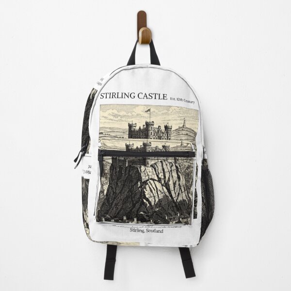 Item preview, Stirling Castle Vintage Engraving Art Print | Grandest Scottish Castle Volcanic Rock | Stirling Scotland Wall Decor designed and sold by Panom Suavichien.