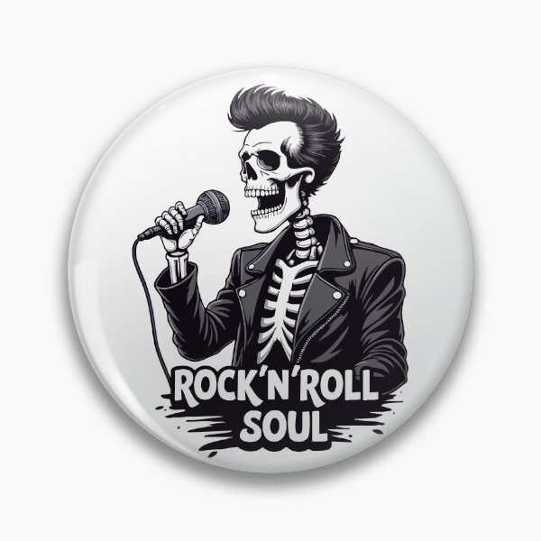 Item preview, Rock'n'Roll Soul Skeleton - Vintage Psychobilly Tattoo Art designed and sold by Hans-Design.