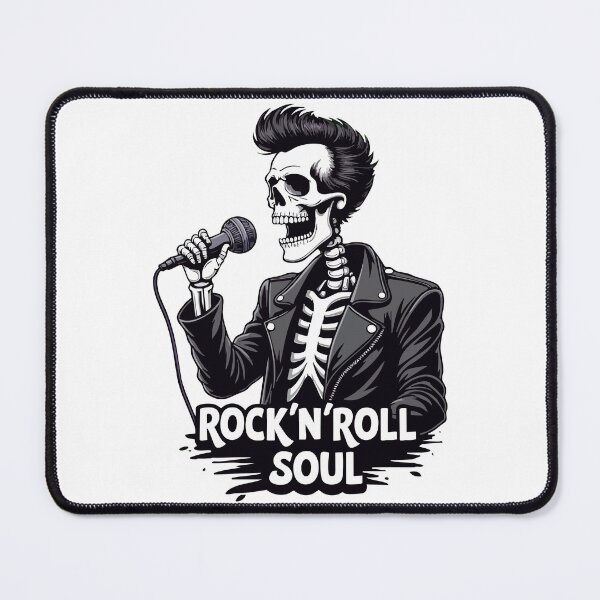 Item preview, Rock'n'Roll Soul Skeleton - Vintage Psychobilly Tattoo Art designed and sold by Hans-Design.