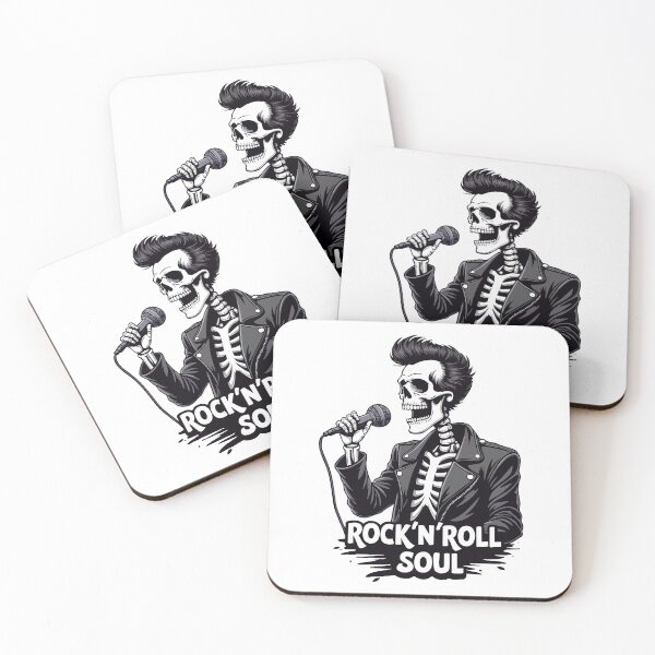 Item preview, Rock'n'Roll Soul Skeleton - Vintage Psychobilly Tattoo Art designed and sold by Hans-Design.