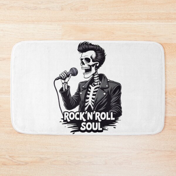 Item preview, Rock'n'Roll Soul Skeleton - Vintage Psychobilly Tattoo Art designed and sold by Hans-Design.