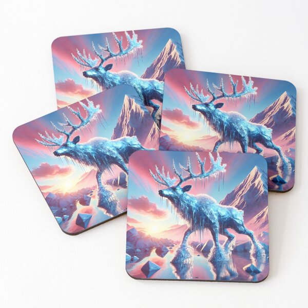 Item preview, Ice Moose, Ai Generated Art designed and sold by ACC .