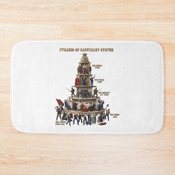 Item preview, Pyramid of Capitalist System Satirical Vintage  designed and sold by TeeARTHY.