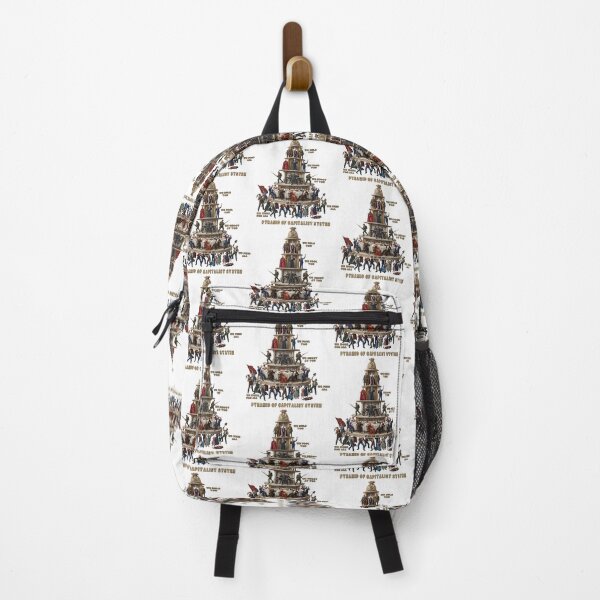 Item preview, Pyramid of Capitalist System Satirical Vintage  designed and sold by TeeARTHY.