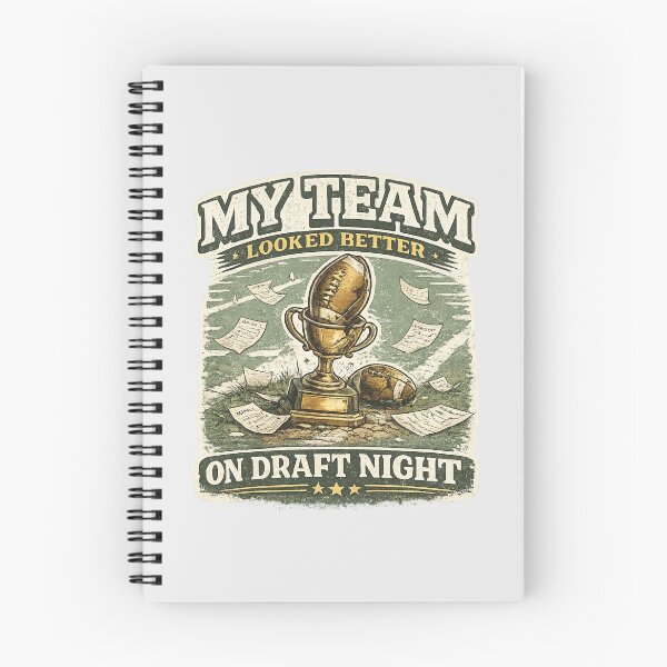 Item preview, My Team Looked Better On Draft Night Funny Fantasy Football Shirt designed and sold by Fanverse Merchandise.