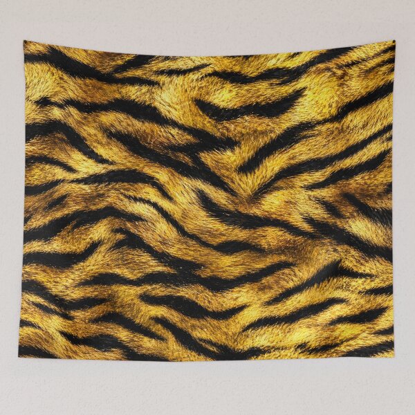 Item preview, Golden Tiger Fur 3D Texture – Luxury Animal Print Pattern | Bold Wild Aesthetic Design designed and sold by Imagetore.