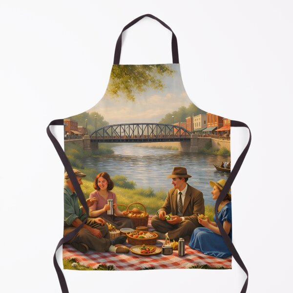 Item preview, Riverside Picnic designed and sold by TinCatOutPost.