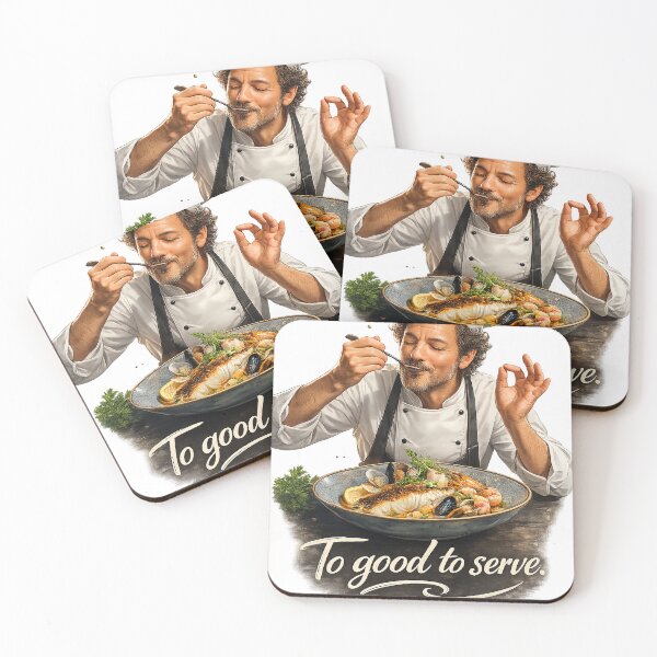 Item preview, Chef’s Kiss Seafood Delight – Gourmet Kitchen Wall Art for Food Lovers designed and sold by Hookesmode.