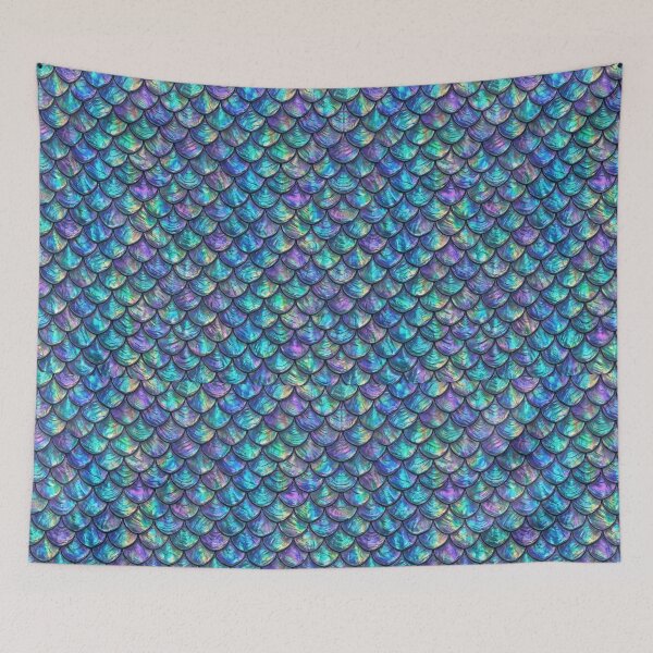 Item preview, Perfect Mermaid Scales - Holographic Iridescent  Magical Theme designed and sold by 21 Tulips.