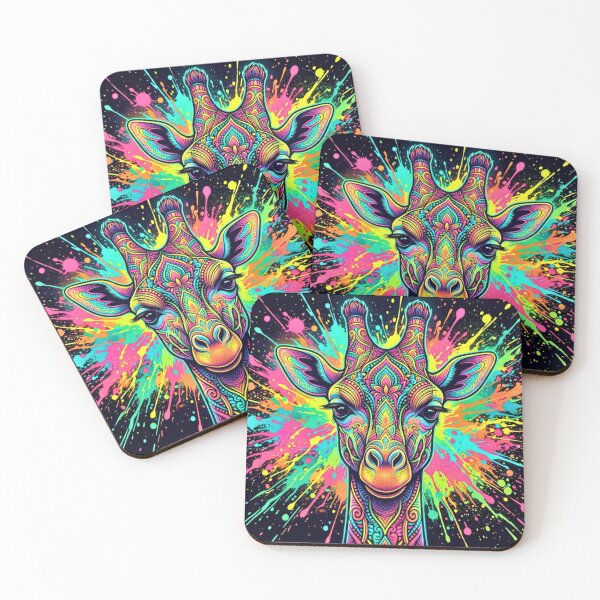 Item preview, Giraffe Portrait designed and sold by Vivanima.