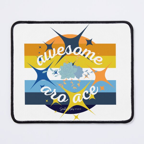 Item preview, Awesome AroAce designed and sold by SparklesMakesStudio.