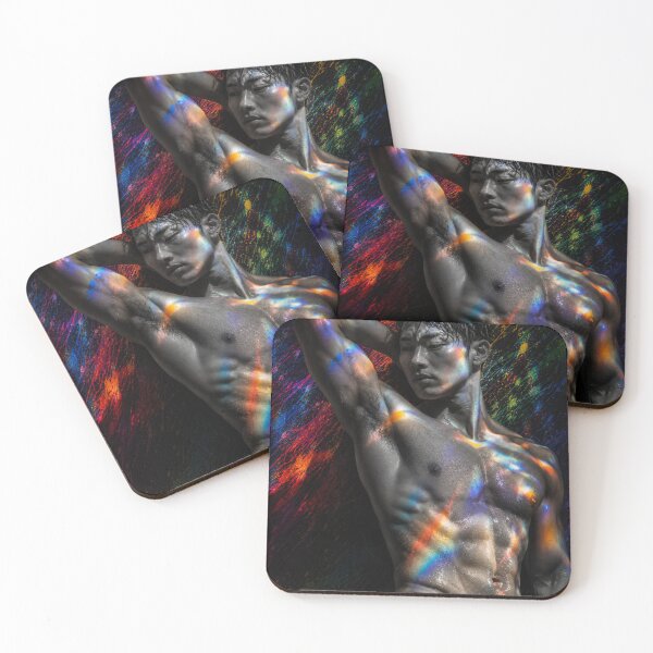 Item preview, Male Physique Abstract Editorial Art Poster - 88 designed and sold by JC STUDIO.