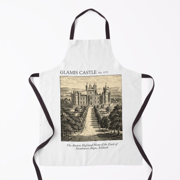 Item preview, Glamis Castle Vintage Engraving Art Print | Ancient Highland Home Earls of Strathmore | Angus Scotland Wall Decor designed and sold by Panom Suavichien.