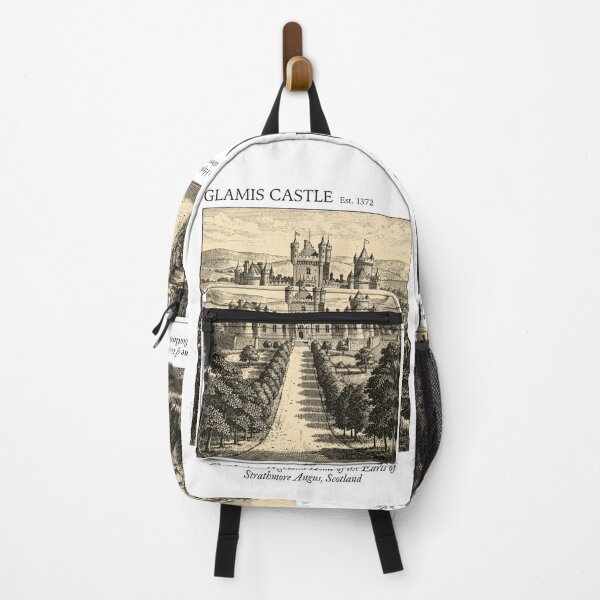 Item preview, Glamis Castle Vintage Engraving Art Print | Ancient Highland Home Earls of Strathmore | Angus Scotland Wall Decor designed and sold by Panom Suavichien.