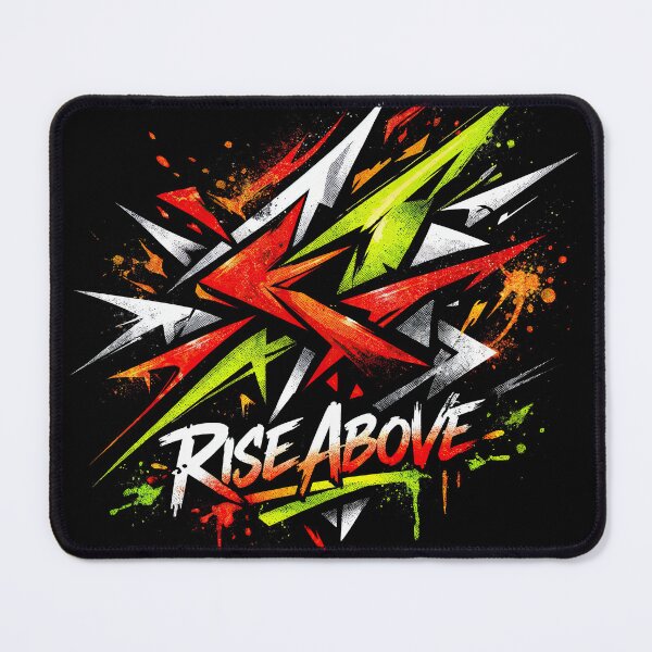 Item preview, T-Shirt - Sticker - Rise Above Graffiti Power designed and sold by ForeverPrintsOK.