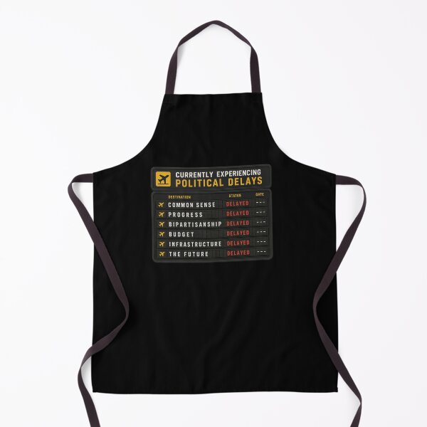 Item preview, Currently Experiencing Political Delays Funny Satire Design designed and sold by Fanverse Merchandise.