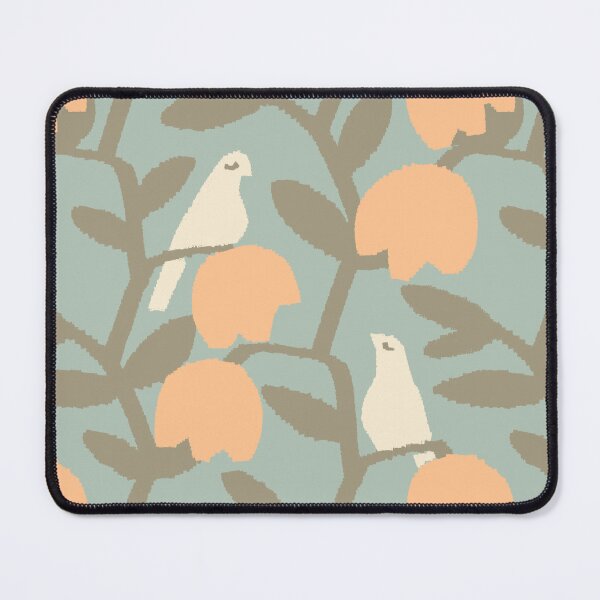 Item preview, Scandi Garden With Doves - b0c3b4 designed and sold by knitetgantt.