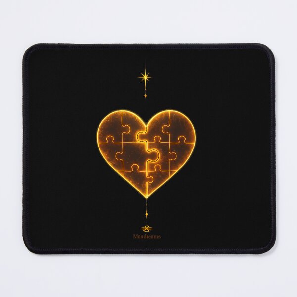 Item preview, True love is not two hearts. It's one heart finding its missing piece. designed and sold by MaxDreamsArt.