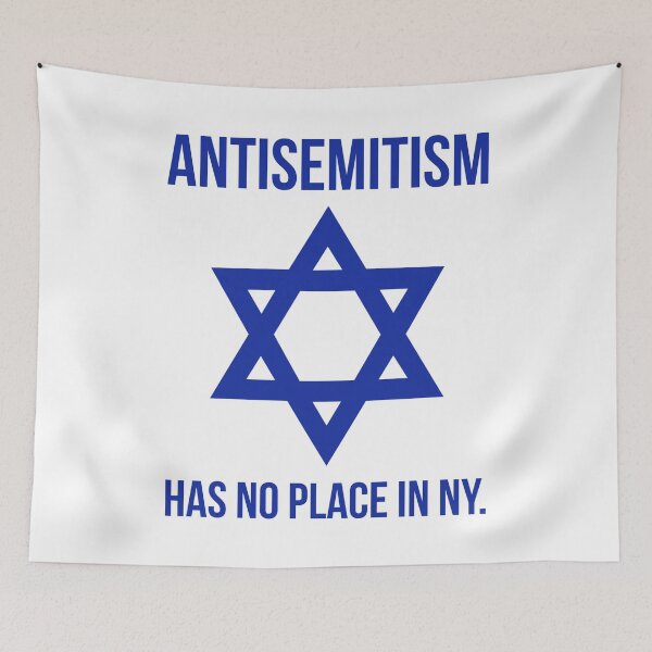 Item preview, Antisemitism has no place in NY.  designed and sold by Rachel the Artist .