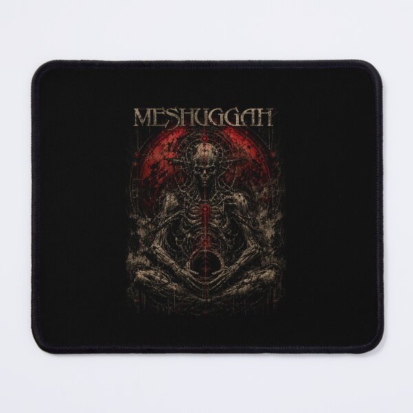 Item preview, Meshuggah Cyber Skeleton Dark Gothic Metal Album Poster designed and sold by BerkeAkbahceci.