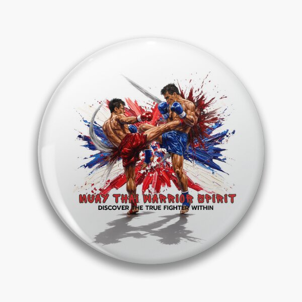 Item preview, Thai Warrior Spirit - Thailand Flag Fighter Collection designed and sold by Beeform.