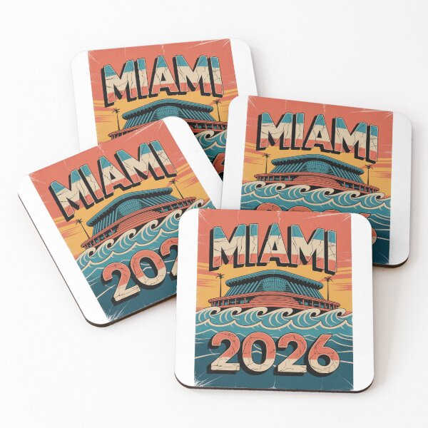 Item preview, Miami 2026 Ocean Wave Football V13 designed and sold by DarylWelsh2024.