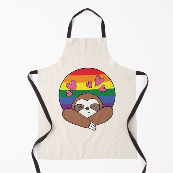 Item preview, LGBTQ Sloth – Cute Rainbow Pride Design designed and sold by Cannaxes Studio.