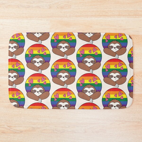 Item preview, LGBTQ Sloth – Cute Rainbow Pride Design designed and sold by Cannaxes Studio.