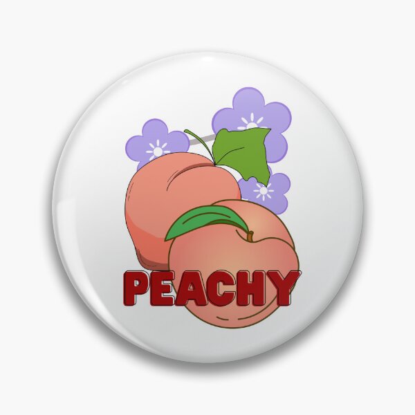 Item preview, Peachy with purple flowers designed and sold by priyankajustine.